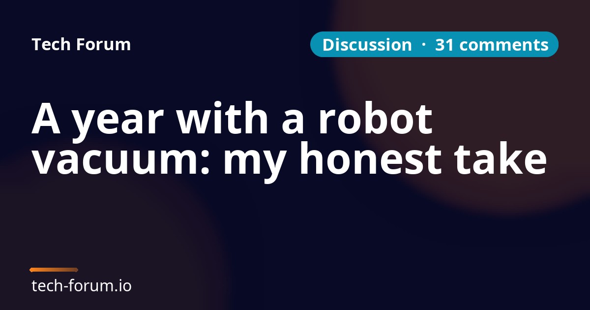 Discussion topic card: cyan badge Discussion · 31 comments, topic title